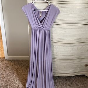Maternity/non maternity maxi dress